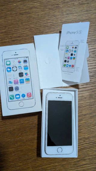 iPhone 5S Plata/Blanco para despiece