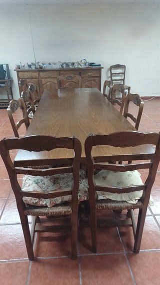 Comedor Castellano Roble Macizo