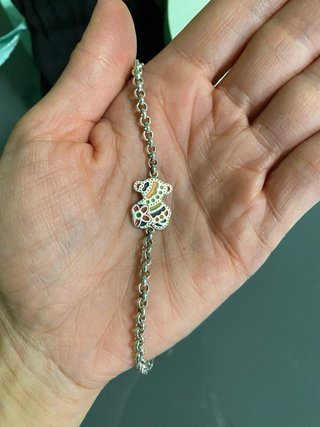 Pulsera NUEVA Tous Plata Osito Gemas