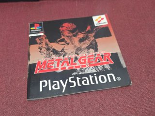 PS1 Metal Gear Solid PAL ESP Completo