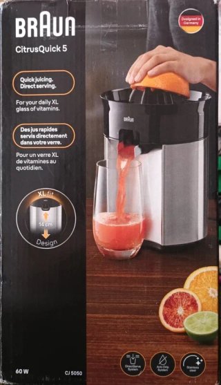 Exprimidor Braun Citrus Quick 5