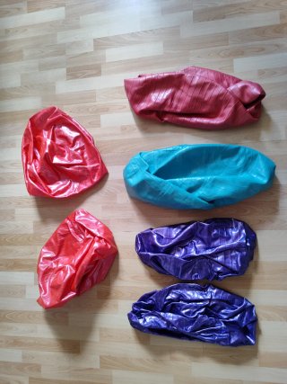 Pelotas de Pilates Fitball (Set de 6)