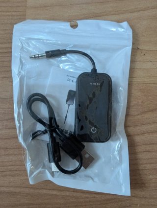 Adaptador Bluetooth Auxiliar con Batería