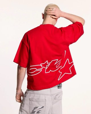 Camiseta Cold Culture Roja Estrellas
