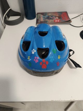 Casco Bicicleta Infantil Patrulla Canina Azul