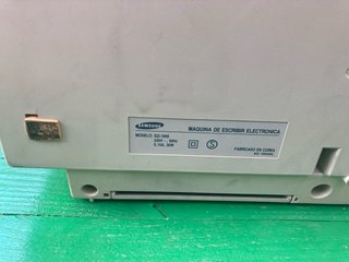 Máquina de escribir eléctrica Samsung SQ-1000