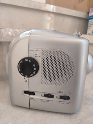Mini TV R.S. Retro Viaje Plata
