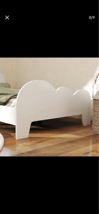 Cama infantil blanca