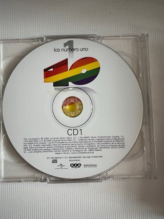 CD Los 40 Los Número Uno
