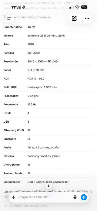 Televisor Samsung QLED TV 2018