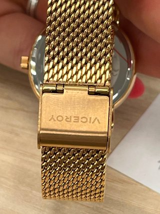 Reloj Viceroy 40898-97 Dorado y Blanco