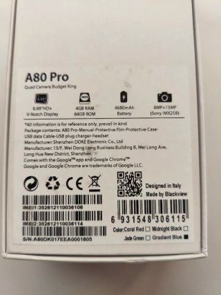 Telefono movil smartphone 4 + 64 GB