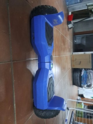 Hoverboard Azul con Luz LED