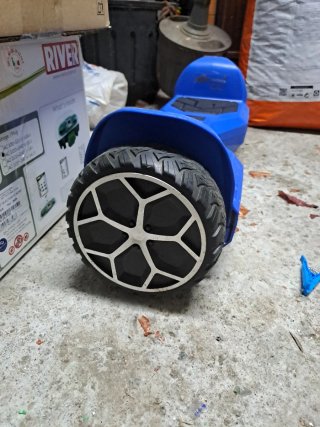 Hoverboard Azul con Luz LED