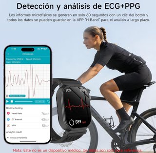 Reloj Inteligente Deportivo Premium Negro NUEVO