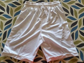 Pantaloncini Jordan bianchi lucidi S