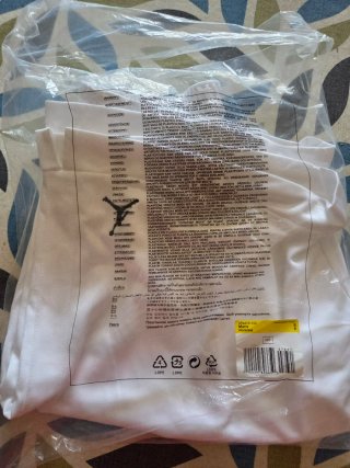Pantaloncini Jordan bianchi lucidi S