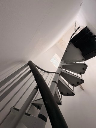 Escalera de caracol metal/plástico
