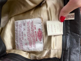 Pantalón Cuero Levi's Hombre Talla 42 Marrón