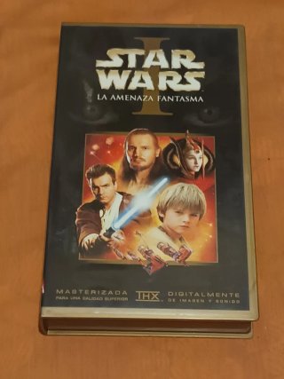 Star Wars: La Amenaza Fantasma VHS