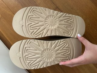 UGG beige zapatillas plataforma