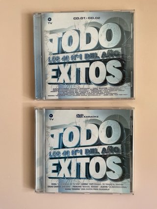 TODO ÉXITOS – Los 40 Nº 1 del Año 2005 – 2CD + DVD