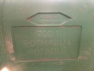 2 Depósitos Agua Potable 700L