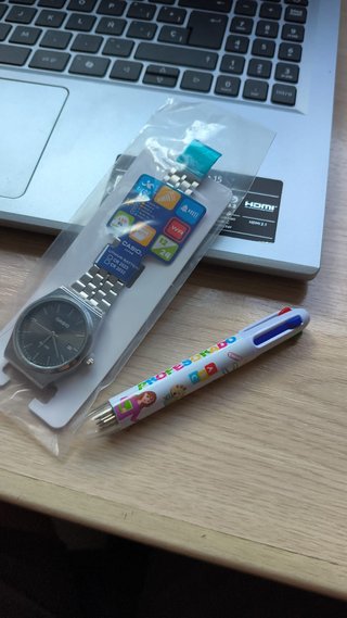 Bolígrafo multicolor Profesorado mas reloj de rega