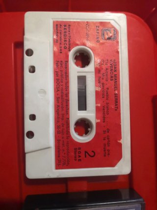 Lote 5 Casetes Música Pop/Rock Español