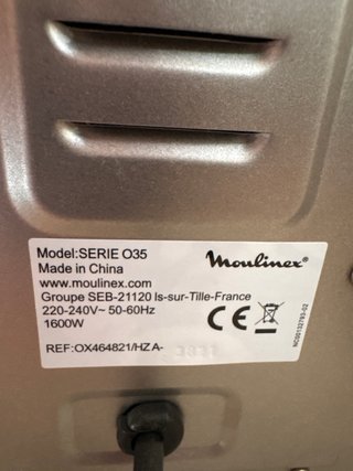 Forno elettrico Moulinex nuovo