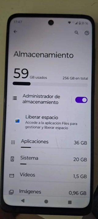 Motorola G73 5G 256GB Nero/Blu Marina