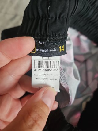 Shorts de niña con corazones