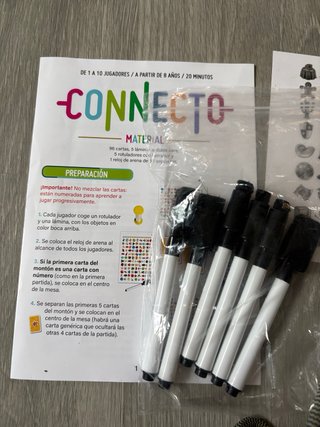 Connecto. Juego de mesa Mercurio.