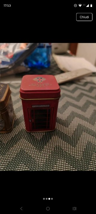 Set 3 Scatolette Vintage Londra