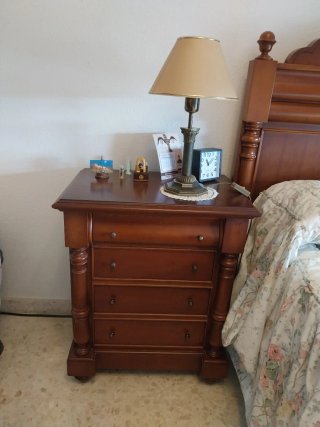 Cabecero Cama 150cm + 2 Mesitas Noche
