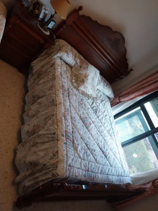Cabecero Cama 150cm + 2 Mesitas Noche