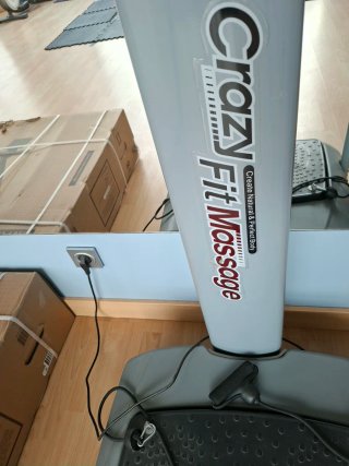 Plataforma Vibratoria Crazy Fit Massage