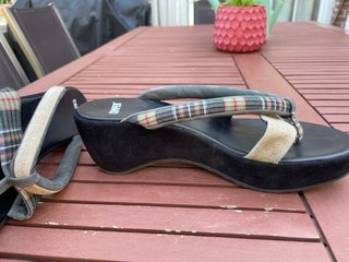 Sandalias Camper Negras Multicolor Pocas Puestas