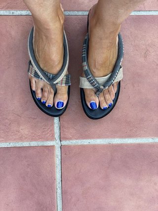 Sandalias Camper Negras Multicolor Pocas Puestas
