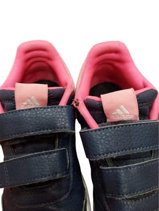 Scarpe Adidas Bimba N.32 Blu Rosa Strappi