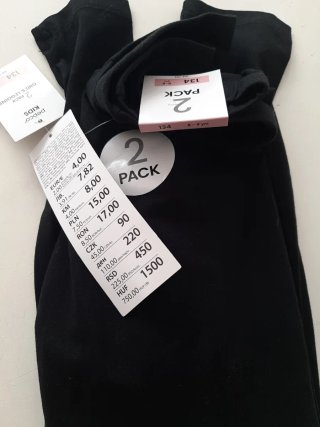 Mallas niña Pepco 2 Pack Talla 134