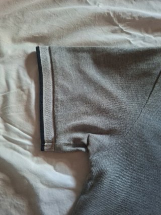 Camisa Hugo Boss Gris Manga Corta