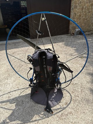 Paramotor Parajet – Vittorazi Moster 185 - titanio