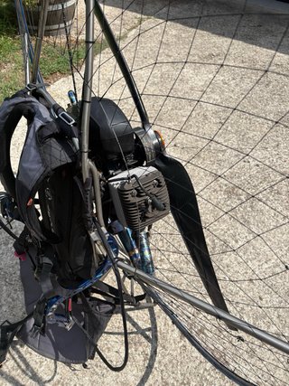 Paramotor Parajet – Vittorazi Moster 185 - titanio