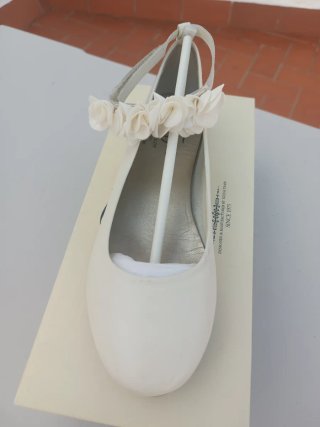 Zapatos de comunión beige