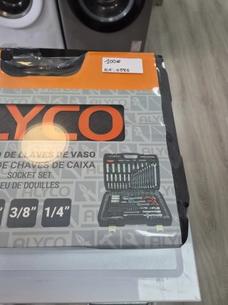 alyco 170748 juego de llaves de vaso 1/4" 3/8"