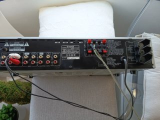 Pioneer SA-970 Amplificador Plata