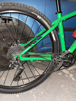 Bicicleta Trek X-Caliber 7 29 Verde Neón