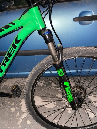 Bicicleta Trek X-Caliber 7 29 Verde Neón