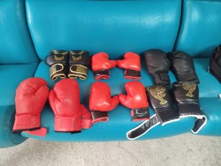 Guantes de boxeo para disfraz